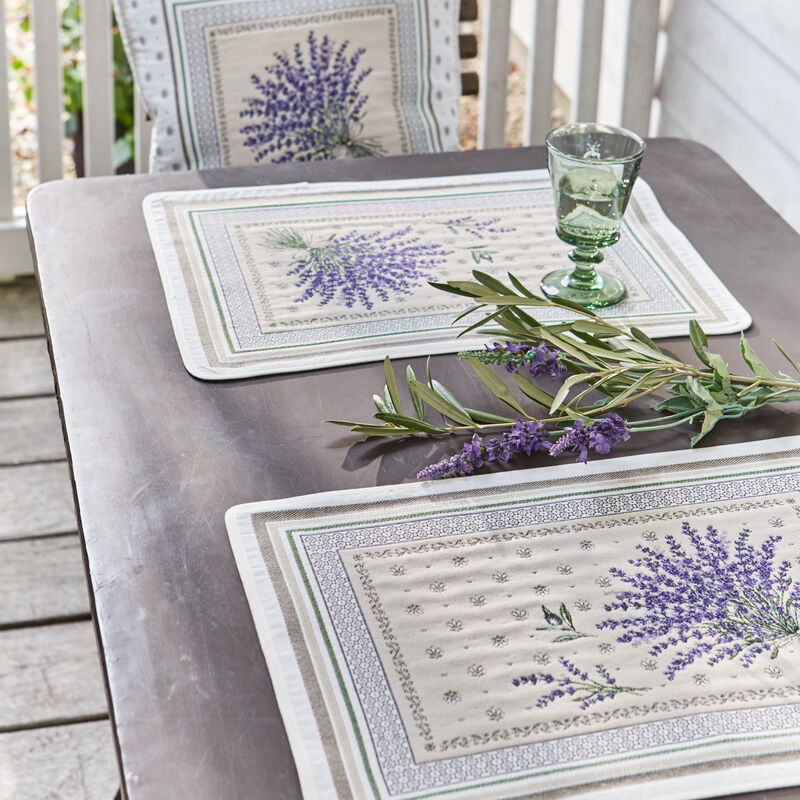 Sommerliche Lavendel-Tischsets aus der Provence Bild 2