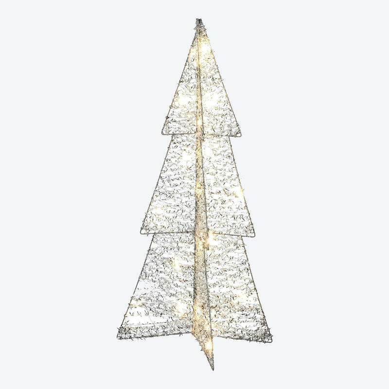 3D-Lichterbaum dekoriert festlich, Weihnachtsbaum, Weihnachtsbeleuchtung -  Julia Grote Shop