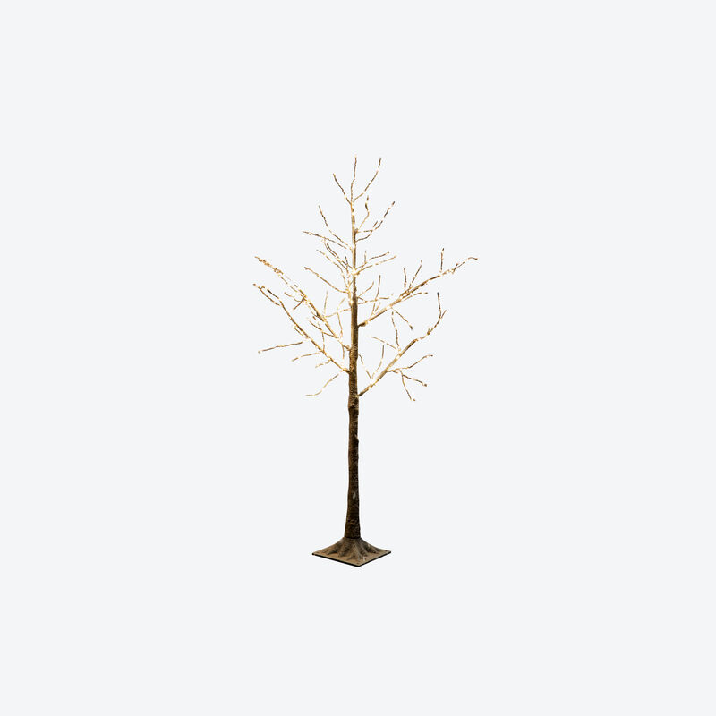 Naturgetreuer 1,20 m LED-Lichterbaum spendet stimmungsvolles Licht