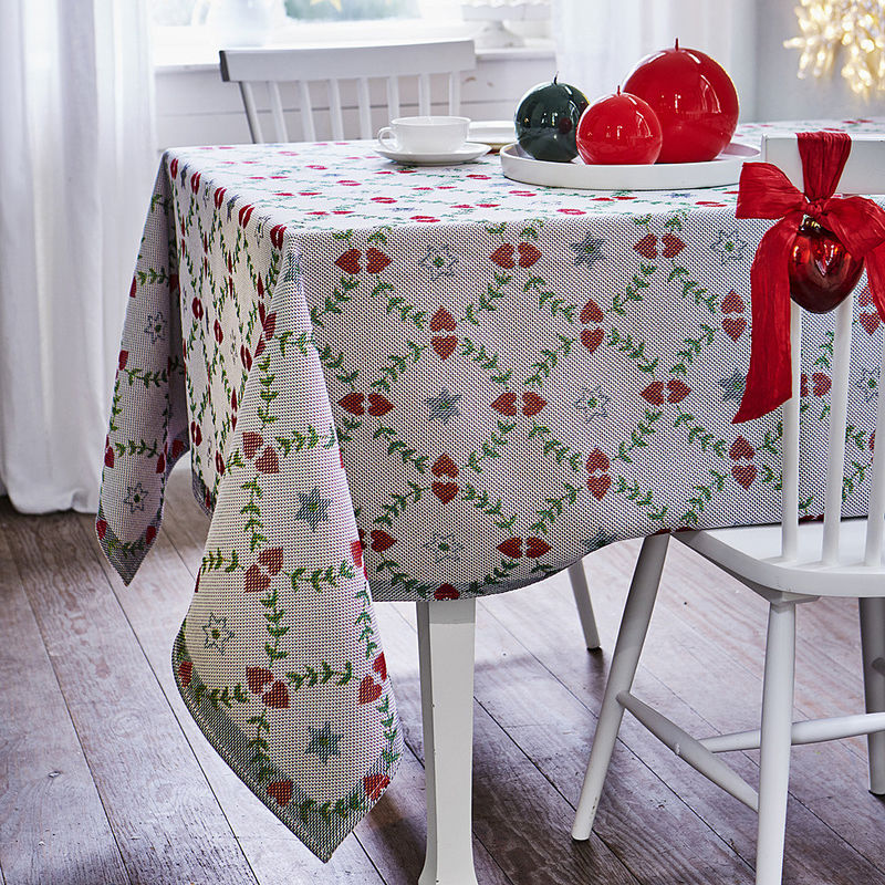 Tischdecken: Traditionell inspirierte Tischwäsche verbreitet Julia - Shop Grote Gemütlichkeit schwedische
