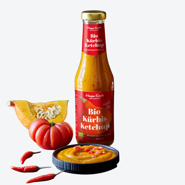 Produktbild fr 'Bio Krbis-Ketchup  - hocharomatisch,  pikant, nur 10 % Zucker'