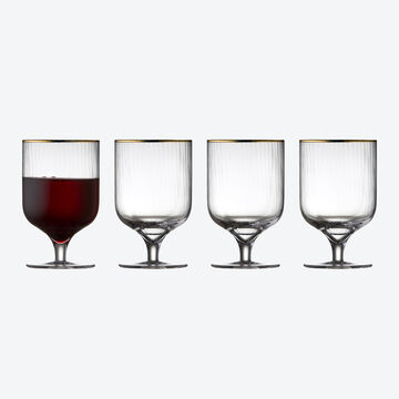 Produktbild fr 'Exquisites Vintage-Universalglas mit elegantem Goldrand'