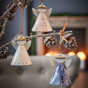 3 Weihnachtsengel zum Aufhängen aus schwedischer Manufaktur - Julia Grote  Shop