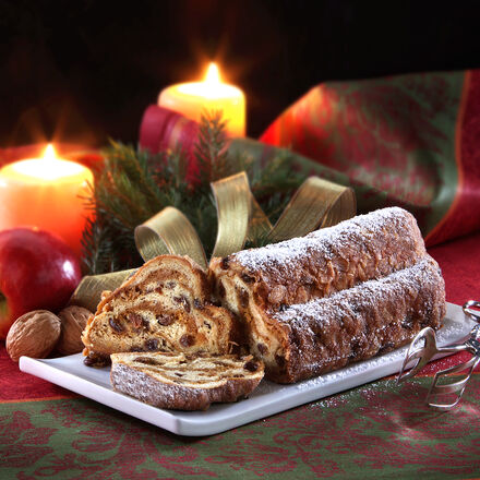 Produktbild fr 'Bratapfel-Stollen - weihnachtlich fruchtige Offenbarung fr Gourmets'