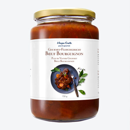 Produktbild fr 'Gourmet Klassiker im Glas: Edles Boeuf Bourguignon minutenschnell zubereiten'