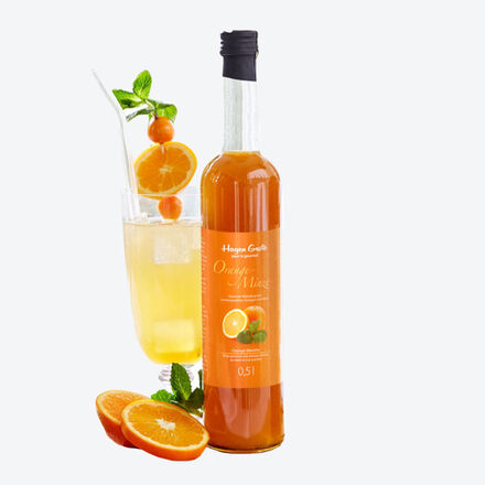 Produktbild fr 'Gourmet Wrzsirup  aus Mallorquiner Orangen veredelt Getrnke, Eis, Desserts'