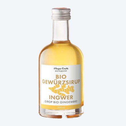 Produktbild fr 'Hocharomatischer provenzalischer Ingwer-Bio-Gewrzsirup bereichert Getrnke und Speisen'