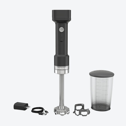 Produktbild fr 'KitchenAid Go Cordless Akku-Prierstab mixt, priert, zerkleinert und emulgiert'