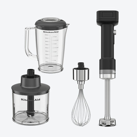 Produktbild fr 'KitchenAid Go Cordless Akku-Vario-Prierstab: Kraftvoll Prieren, Hacken, Aufschlagen'