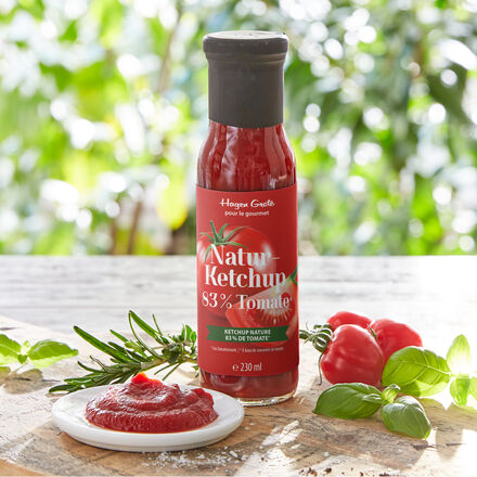 Produktbild fr 'Kstlicher Gourmet-Natur-Ketchup, viel Tomate, wenig Zucker'