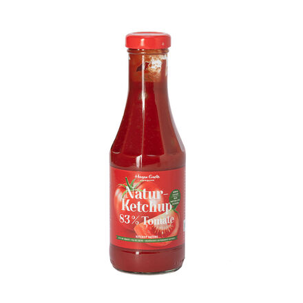 Produktbild fr 'Kstlicher Naturketchup: 83 % Tomate, wenig Zucker, mit Gewrzmischungen individuell aromatisieren'