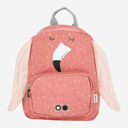 Produktbild fr 'Niedlicher Kinderrucksack Flamingo mit tierischen Details'