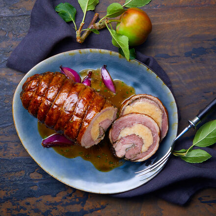 Produktbild fr 'Sternekche fr zuhause: Gnsebrust-Rollbraten Sous-vide vorgegart'