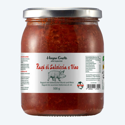 Produktbild fr 'Traditionelles italienisches Rag mit Salsiccia & Barolo'