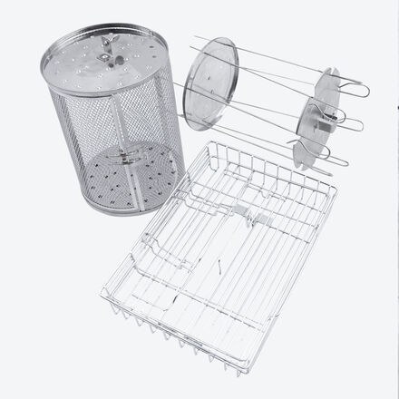 Produktbild fr 'Zubehr-Set zum Tischgrill mit Drehspie (Nr. 344G03)'